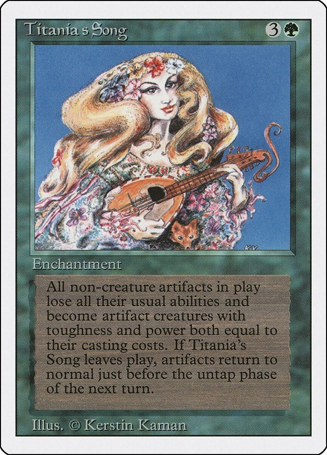 Titania’s Song [3ED] - MTG Single