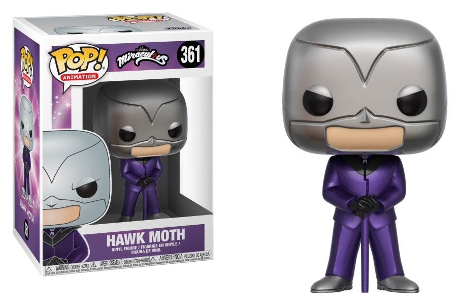 Miraculous: Tales of Ladybug & Cat Noir: Hawk Moth [POP!] - Funko Sealed