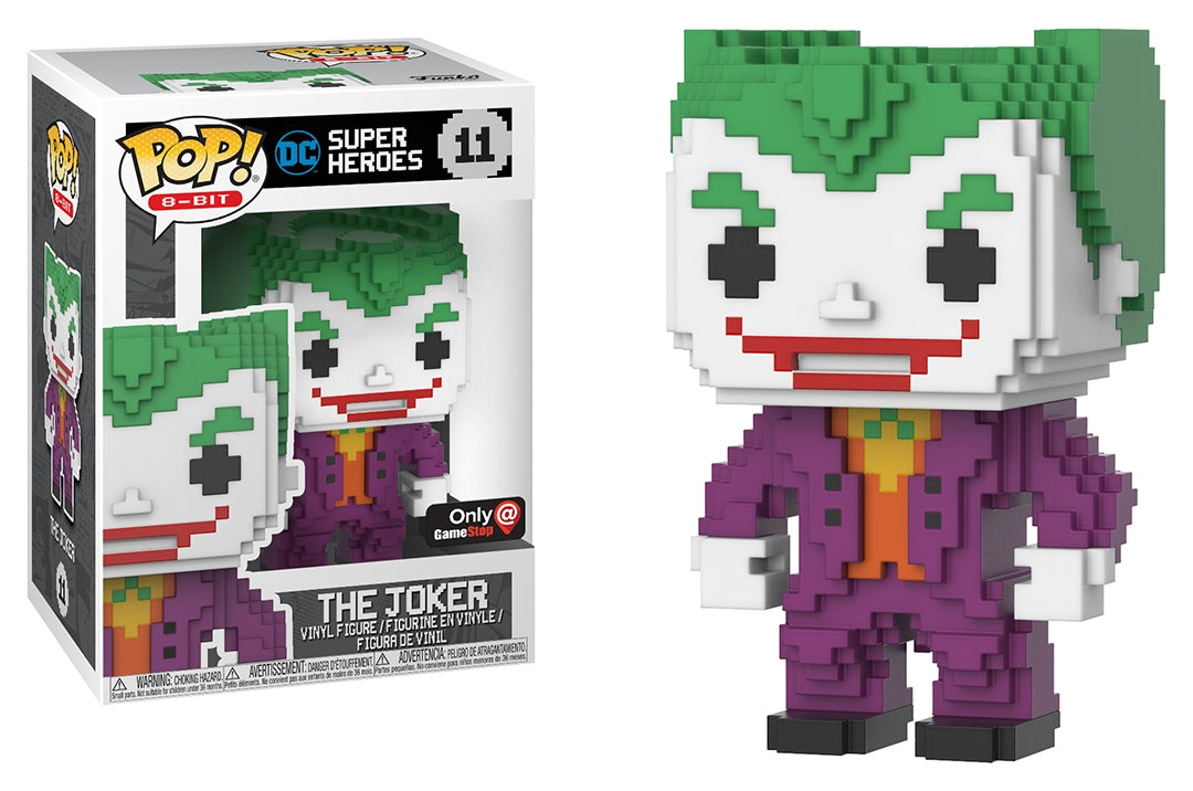 The Joker (8-Bit) (GameStop Exclusive) (11) [POP!] - Funko Sealed