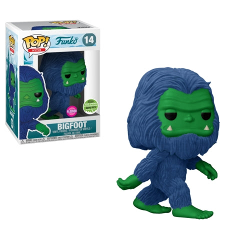 Bigfoot (Blue/Green) (Flocked) (Funko HQ Exclusive) (14) [POP!] - Funko Sealed