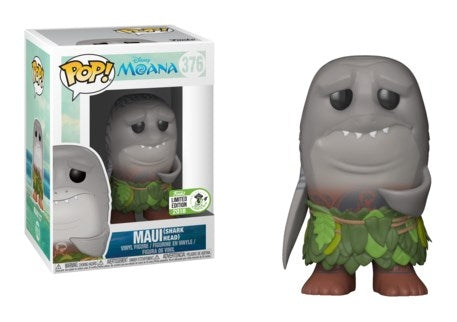 Moana: Maui (Shark Head) (2018 ECCC Exclusive) (376) [POP!] - Funko Sealed