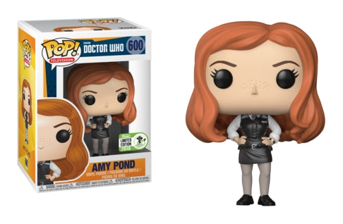 Doctor Who: Amy Pond (Police) (2018 ECCC Exclusive) (600) [POP!] - Funko Sealed