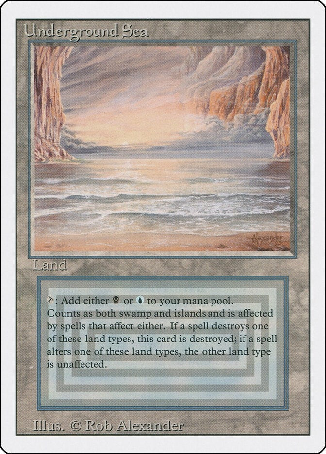 Underground Sea [3ED] - MTG Single