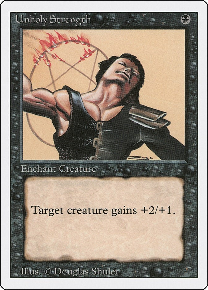 Unholy Strength [3ED] - MTG Single
