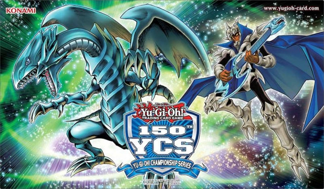 Yu-Gi-Oh! 150th YCS Championship Participation Playmat: Blue-Eyes White Dragon & Lord of D. - Playmats Sealed