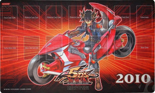 Yu-Gi-Oh! Hobby League Playmat: Yusei Fudo with Yusei Go (2010) - Playmats Sealed