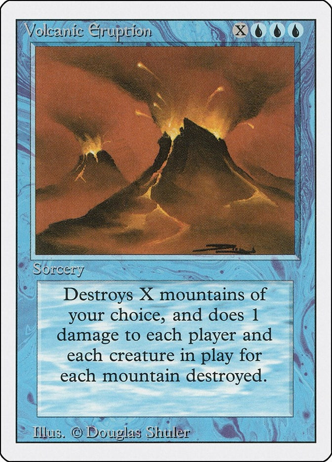 Volcanic Eruption [3ED] - MTG Single