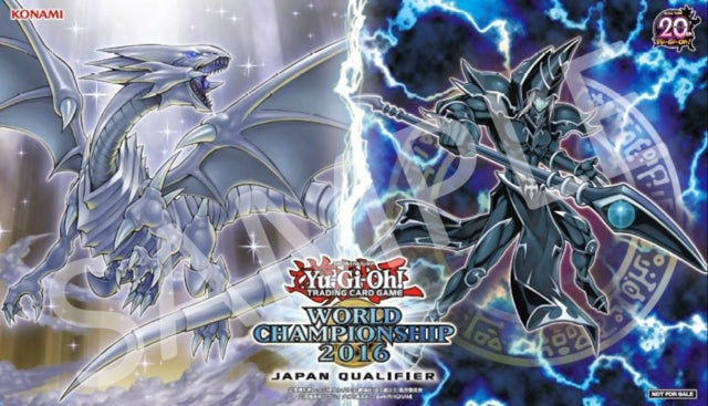 Yu-Gi-Oh! World Championship Playmat: Japan Qualifiers - Blue-Eyes White Dragon & Dark Magician - Playmats Sealed