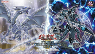 Yu-Gi-Oh! World Championship Playmat: Japan Qualifiers - Blue-Eyes White Dragon & Dark Magician - Playmats Sealed