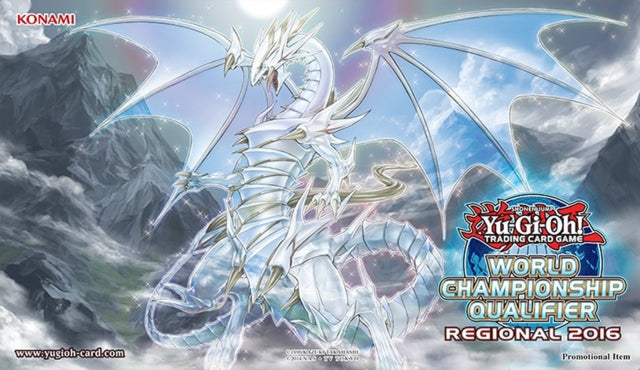 Yu-Gi-Oh! World Championship Qualifier Playmat: Blue-Eyes Spirit Dragon - Playmats Sealed