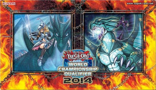 Yu-Gi-Oh! World Championship Qualifier Playmat: Dark Magician Girl the Dragon Knight & Amulet Dragon - Playmats Sealed