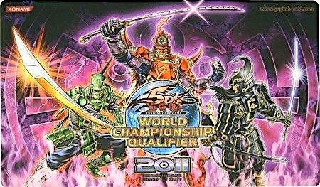 Yu-Gi-Oh! World Championship Qualifier Playmat: Legendary Six Samurai Monsters - Playmats Sealed