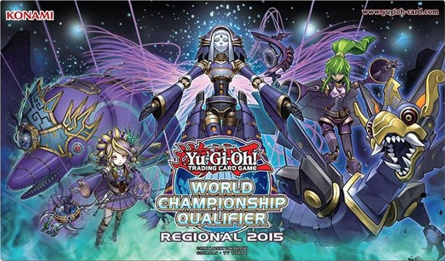 Yu-Gi-Oh! World Championship Qualifier Playmat: Shaddoll Monsters - Playmats Sealed