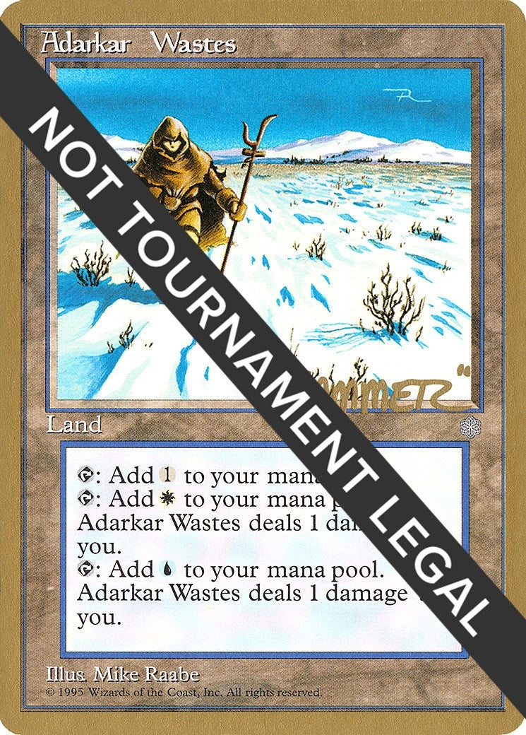 Adarkar Wastes - 1996 Shawn ’Hammer’ Regnier (ICE) [WCD] - MTG Single