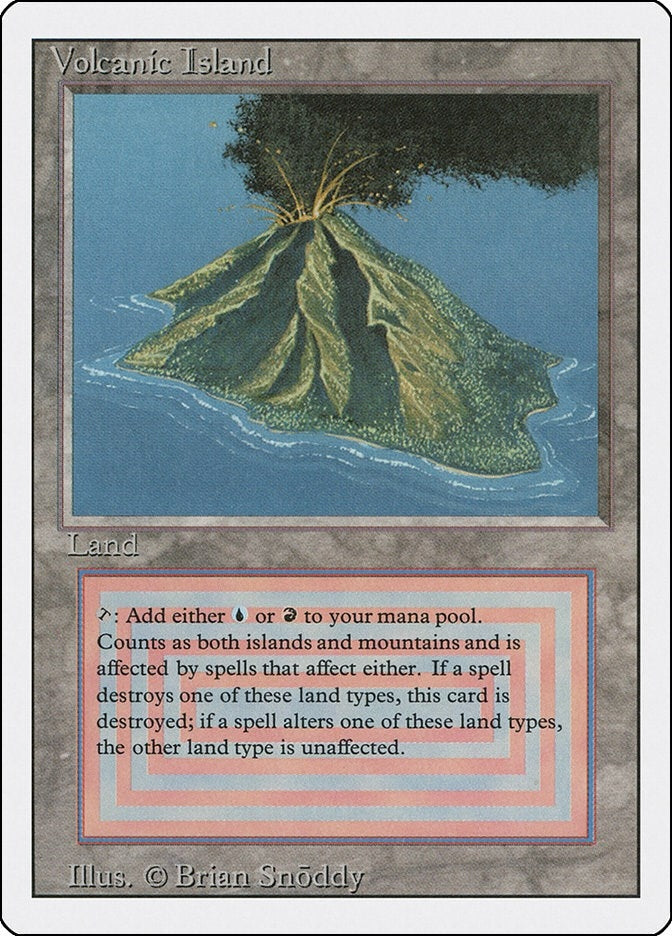 Volcanic Island [3ED] - MTG Single