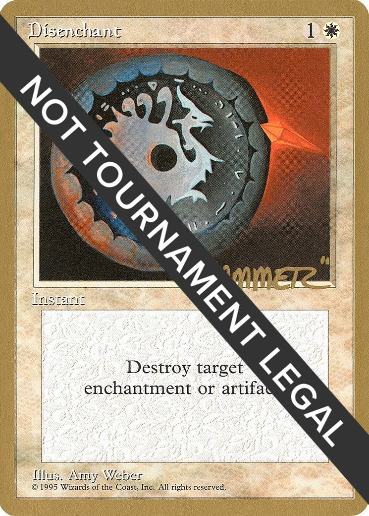 Disenchant - 1996 Shawn ’Hammer’ Regnier (4ED) [WCD] - MTG Single