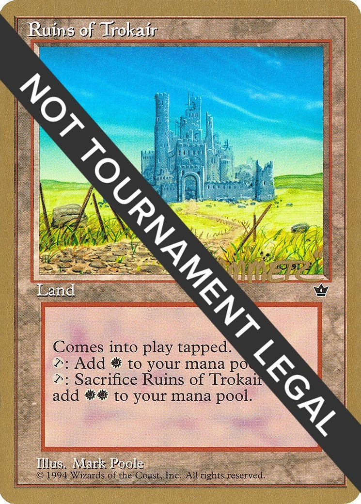 Ruins of Trokair - 1996 Shawn ’Hammer’ Regnier (FEM) [WCD] - MTG Single