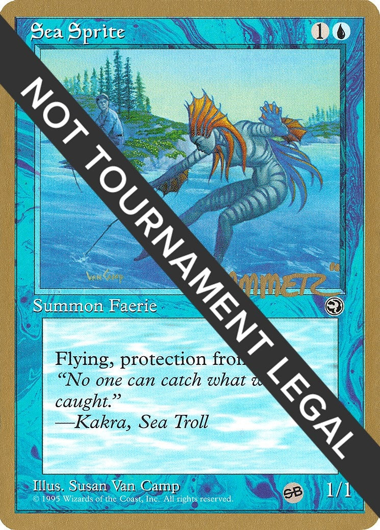 Sea Sprite - 1996 Shawn ’Hammer’ Regnier (HML) (SB) [WCD] - MTG Single