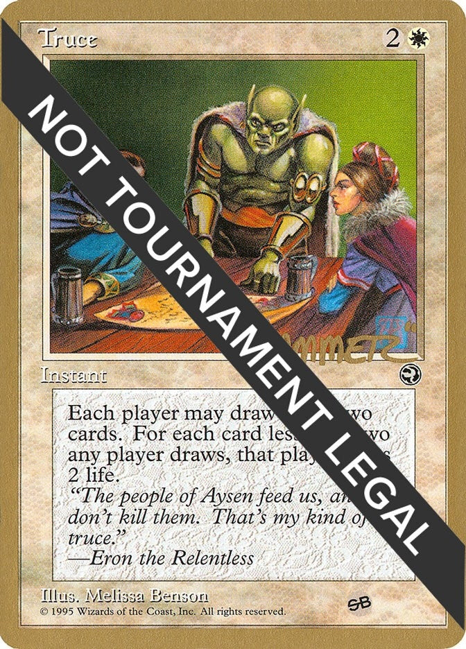 Truce - 1996 Shawn ’Hammer’ Regnier (HML) (SB) [WCD] - MTG Single