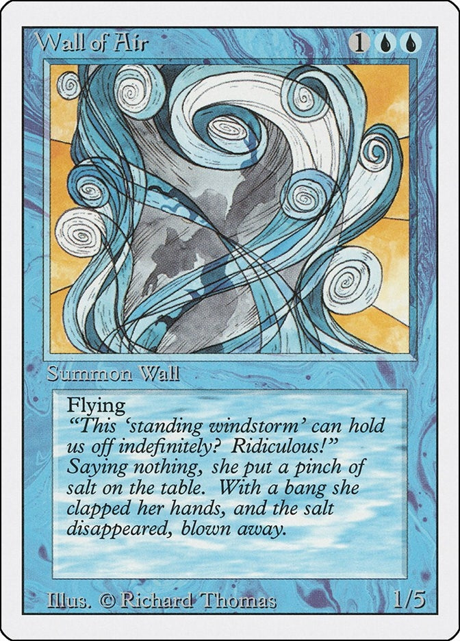 Wall of Air [3ED] - MTG Single