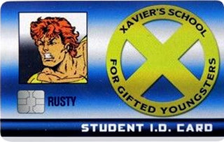 Rusty Student ID Card (4) [HCLXS] - Heroclix Sealed
