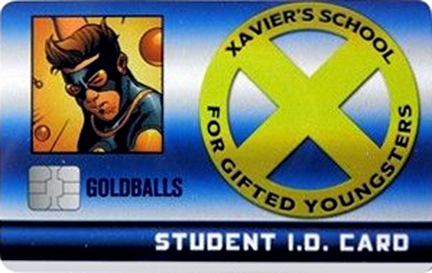 Goldballs Student ID Card (8) [HCLXS] - Heroclix Sealed