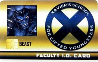 Beast Faculty ID Card (17) [HCLXS] - Heroclix Sealed
