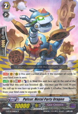 Pulsar Metal Party Dragon (14048) [G-BT14] - Cardfight Vanguard Single