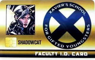 Shadowcat Faculty ID Card (22) [HCLXS] - Heroclix Sealed
