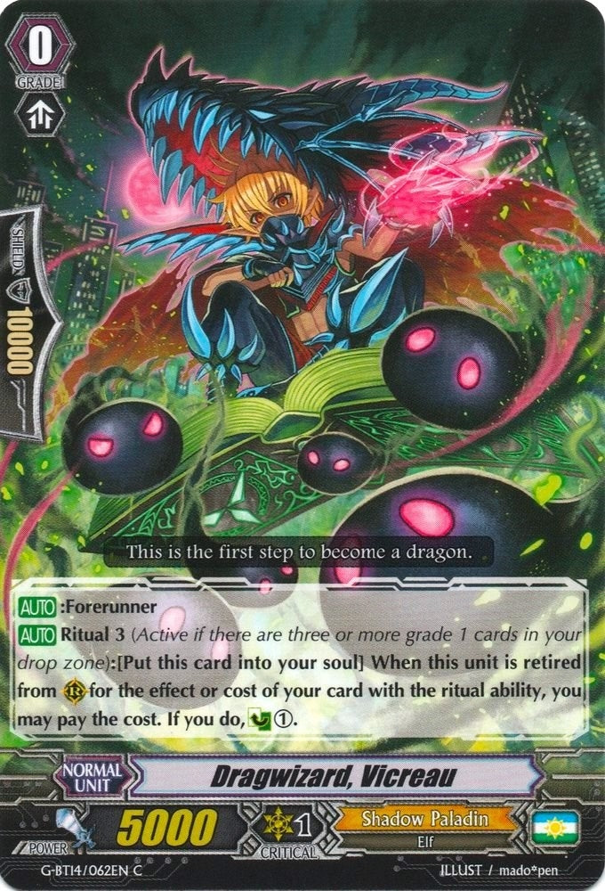 Dragwizard Vicreau (14062) [G-BT14] - Cardfight Vanguard Single