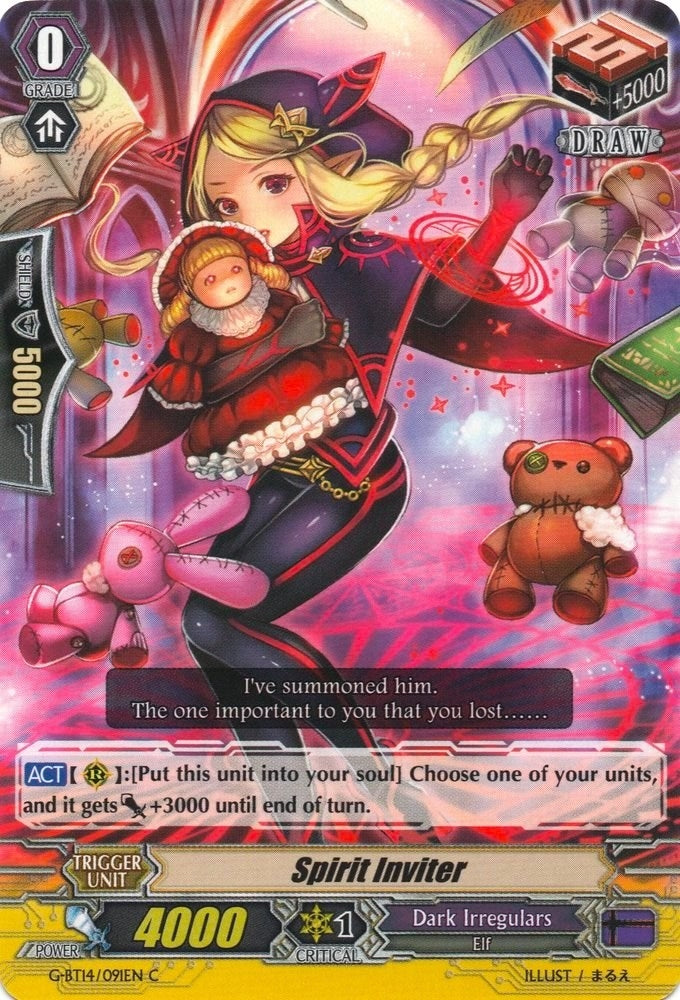Spirit Inviter (14091) [G-BT14] - Cardfight Vanguard Single