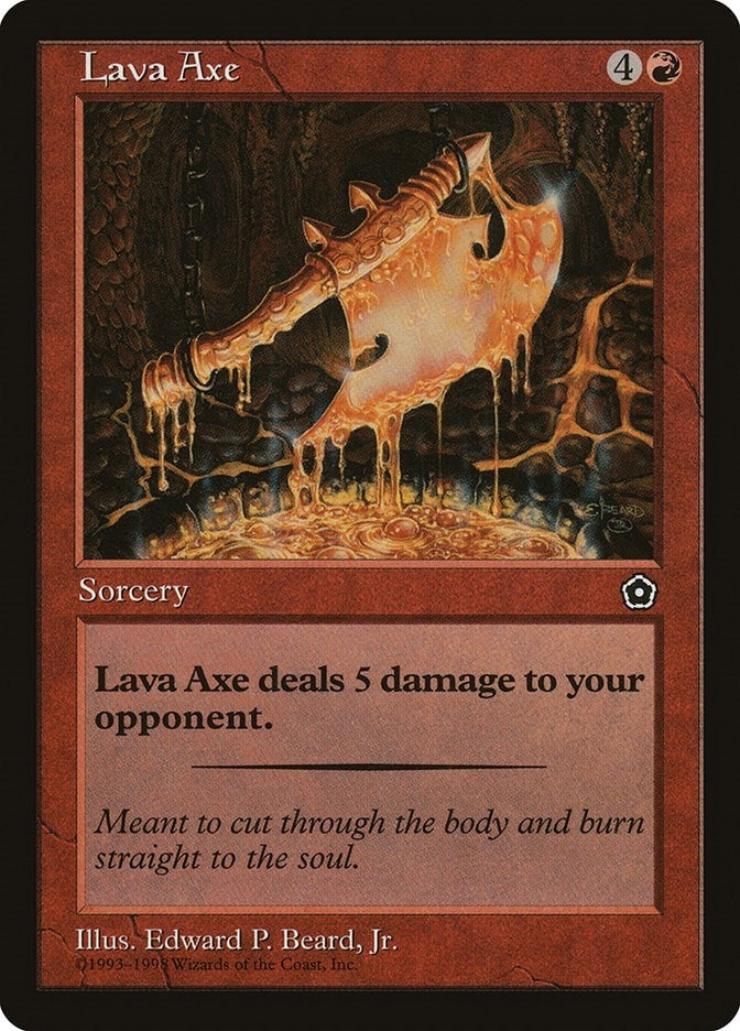 Lava Axe [P02] - MTG Single