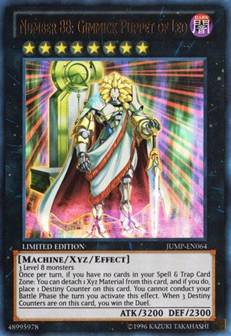 Number 88: Gimmick Puppet of Leo (64) (SJMP) - YuGiOh Single