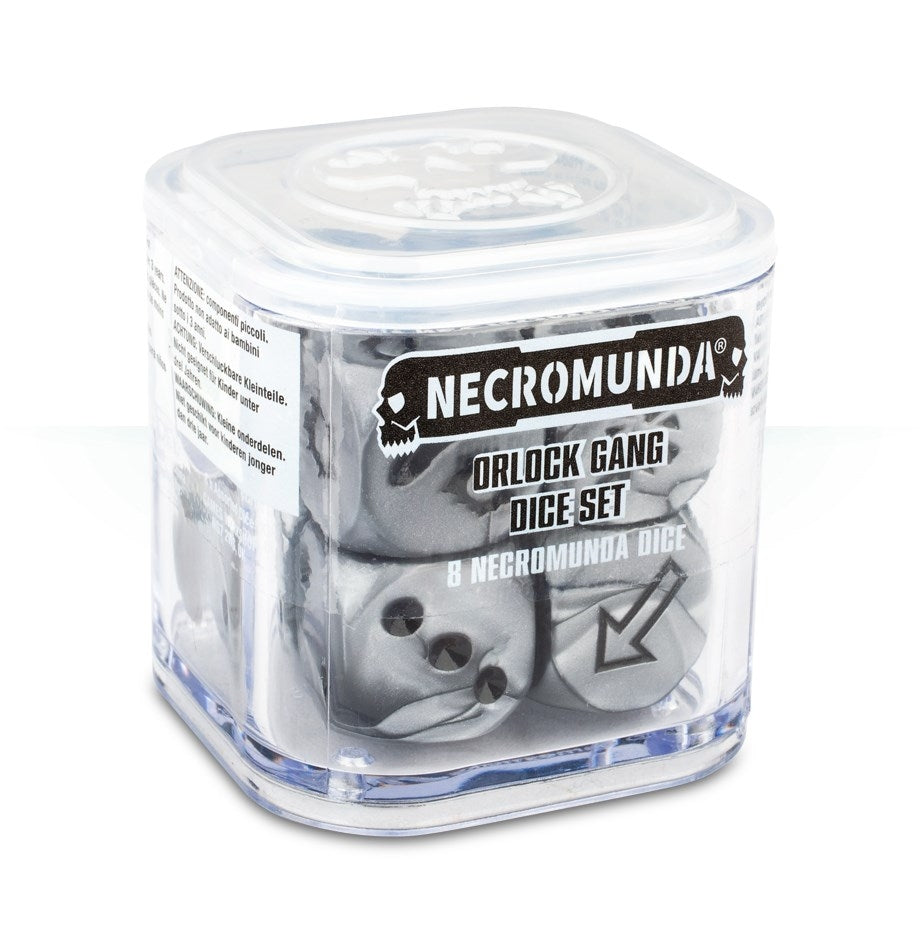 Necromunda: Orlock Gang Dice Set (8-Pack) [ACCS] - Warhammer Game Accessories Sealed
