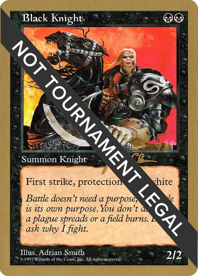 Black Knight - 1997 Jakub Slemr (5ED) [WCD] - MTG Single