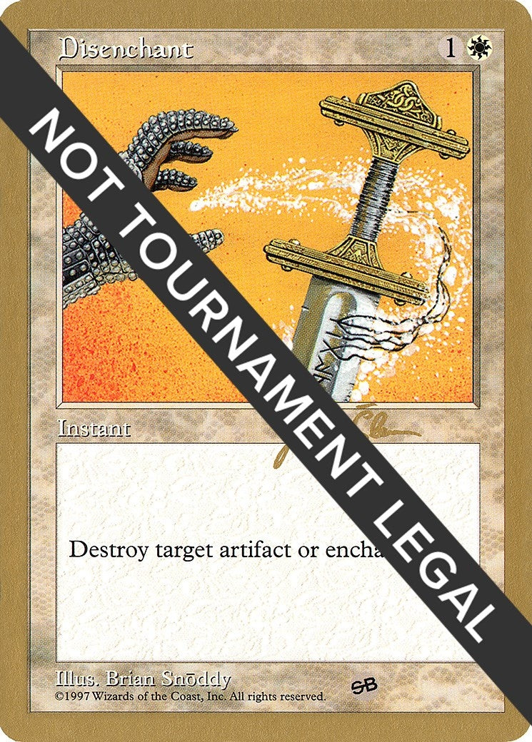 Disenchant - 1997 Jakub Slemr (5ED) (SB) [WCD] - MTG Single