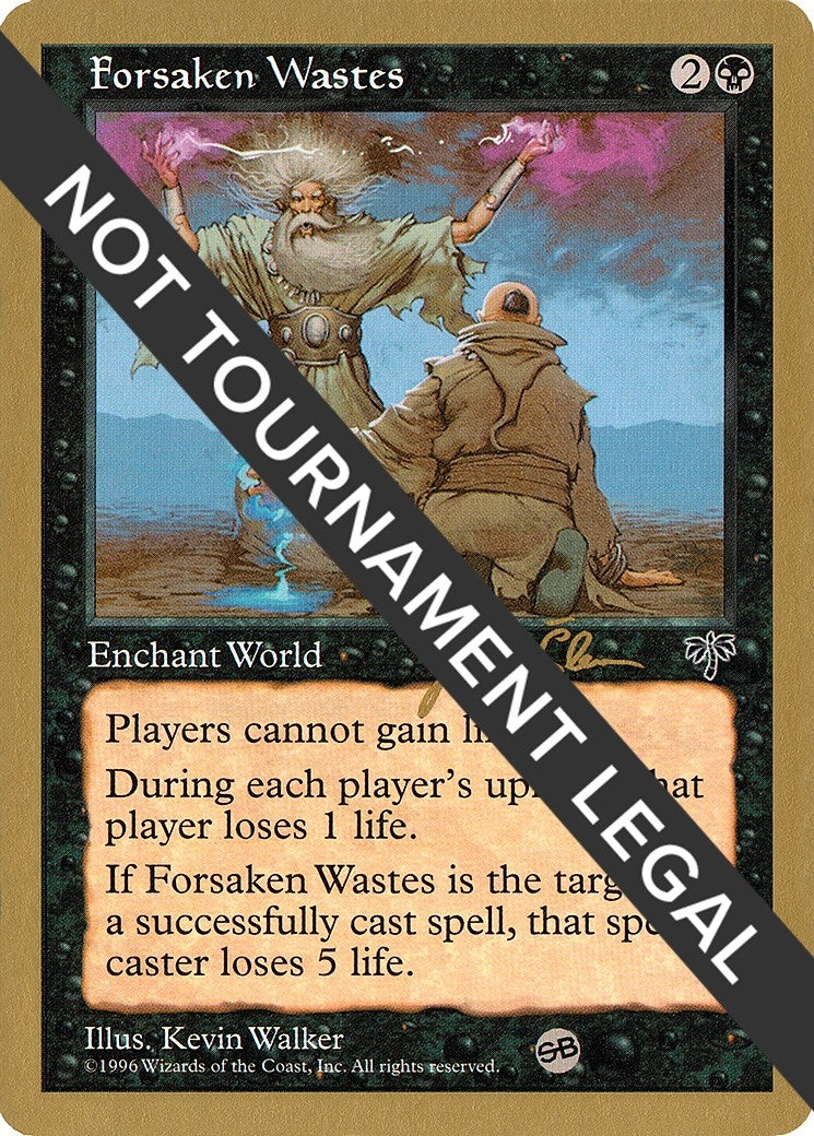 Forsaken Wastes - 1997 Jakub Slemr (MIR) (SB) [WCD] - MTG Single
