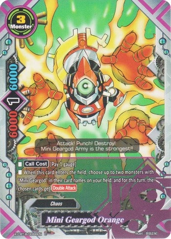 Mini Geargod Orange (66) [X-CBT] - Future Card BuddyFight Single