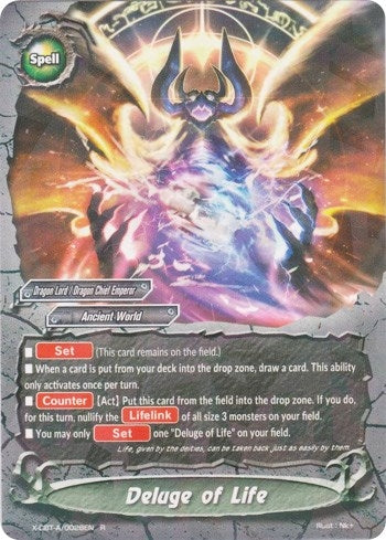 Deluge of Life (28) [X-CBT] - Future Card BuddyFight Single