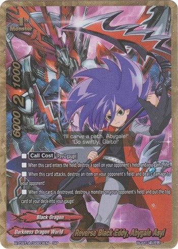 Reverse Black Eddy Abygale Asyl (SP) (3) [X-CBT] - Future Card BuddyFight Single