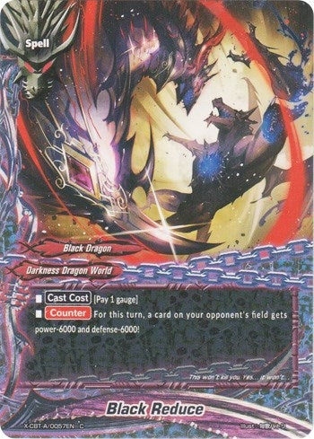 Black Reduce (57) [X-CBT] - Future Card BuddyFight Single