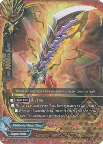 Autodeity Sword CHAOS Dragoroyale (71) [X-CBT] - Future Card BuddyFight Single