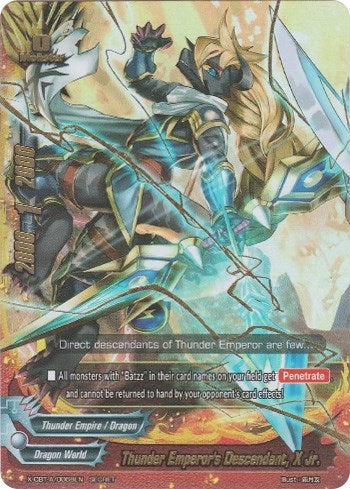 Thunder Emperor’s Descendant X Jr. (68) [X-CBT] - Future Card BuddyFight Single