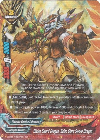 Divine Sword Dragon Saint Glory Sword Dragon (7) [X-CBT] - Future Card BuddyFight Single