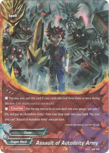 Assault of Autodeity Army (8) [X-CBT] - Future Card BuddyFight Single