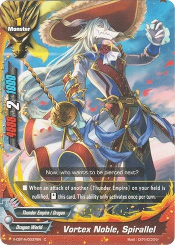 Vortex Noble Spirallel (37) [X-CBT] - Future Card BuddyFight Single