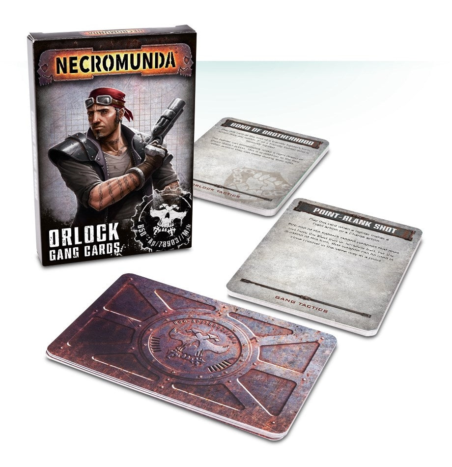 Necromunda: Orlock Gang Cards [ACCS] - Warhammer Game Accessories Sealed