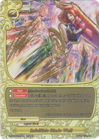 Infallible Blade Wall (79) [X-CBT] - Future Card BuddyFight Single