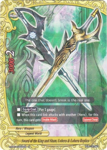 Sword of the King and Sham Lobera & Lobera Replica (35) [X-CBT] - Future Card BuddyFight Single