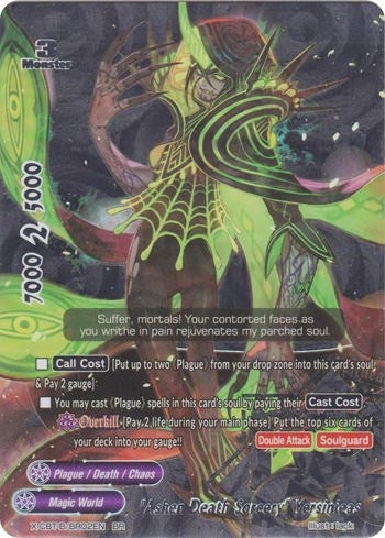 ’Ashen Death Sorcery’ Yersinieas (BR) (2) [X-CBT] - Future Card BuddyFight Single